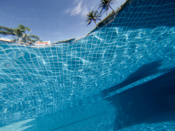 istock Swimming pool underwater at beach resort, Koh Samui, Thailand 910848562