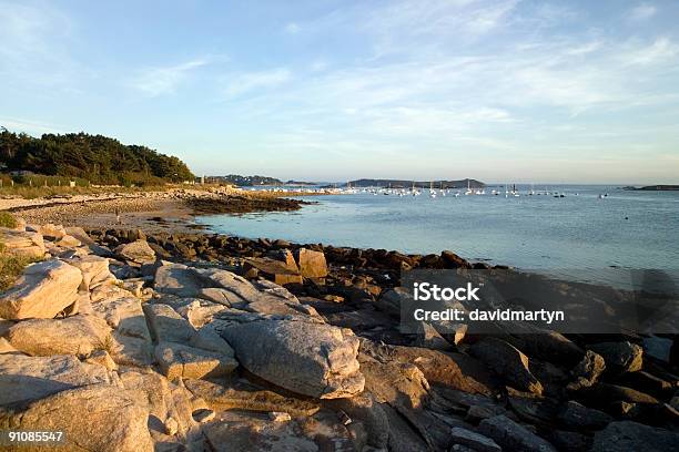 Ile Grande Stockfoto und mehr Bilder von Abenddämmerung - Abenddämmerung, Bretagne, Côte de Granit Rose