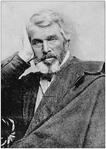 Antique photograph of people from the World: Thomas Carlyle