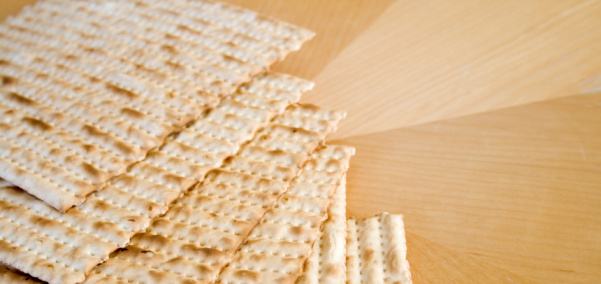 for Passover with space for text.
