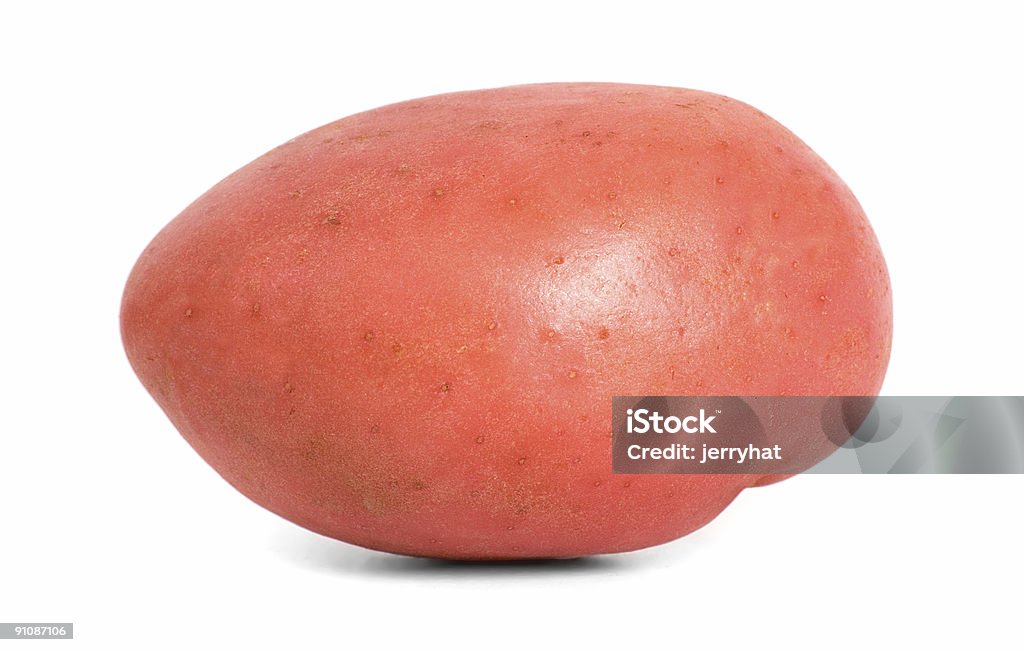 Red Desiree Potato side  Raw Potato Stock Photo