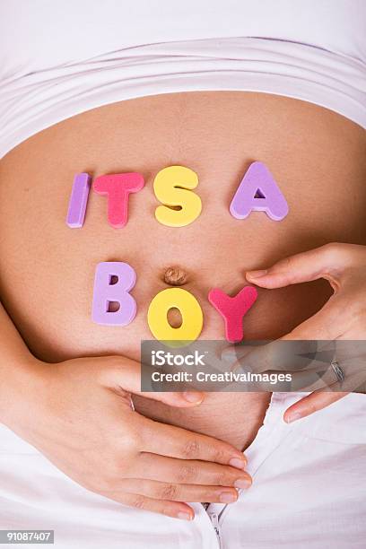 Its A Boy Stockfoto und mehr Bilder von Anatomie - Anatomie, Auf dem Rücken liegen, Berühren
