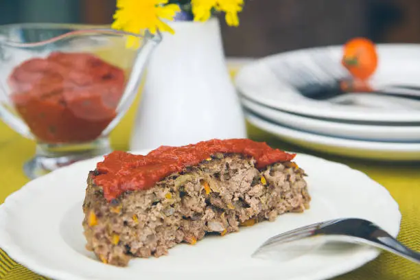 Minced meat and carrots pie.