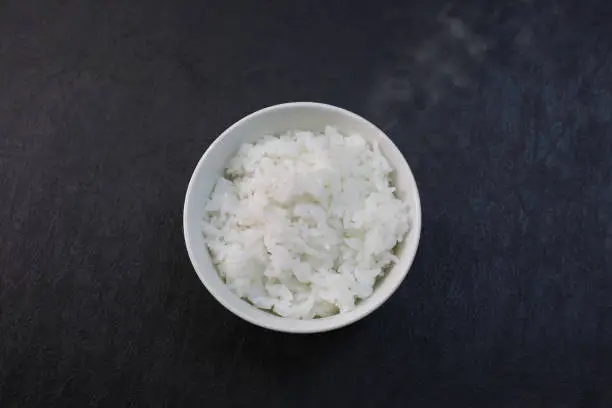 It is the rice which is Japanese representative staple food.