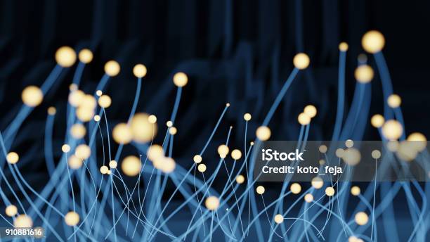 Tecnologia Di Rete Globale - Fotografie stock e altre immagini di Innovazione - Innovazione, Crescita, Astratto