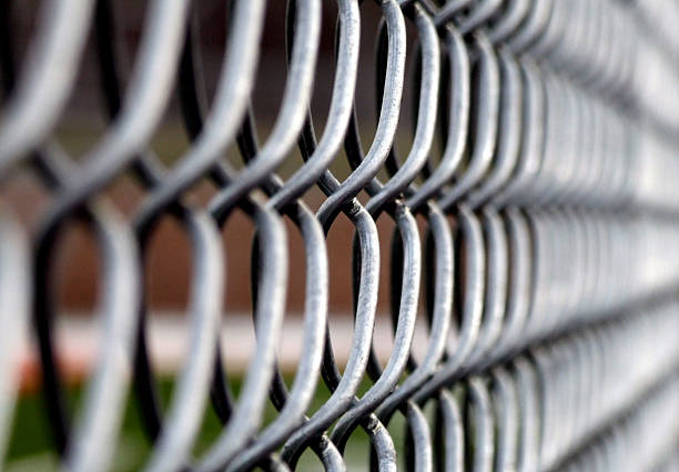istock Shallow Steel Fence 91088531