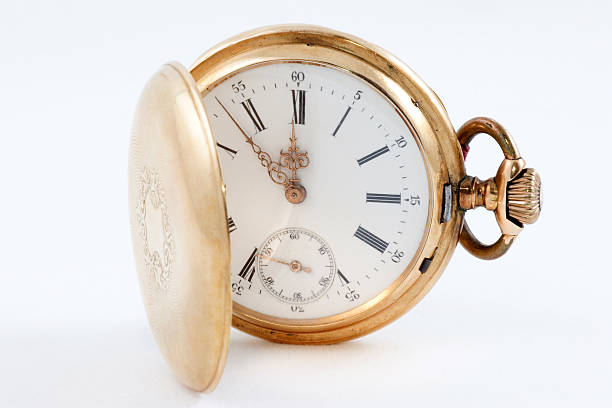 istock watch in golden casing 91088714