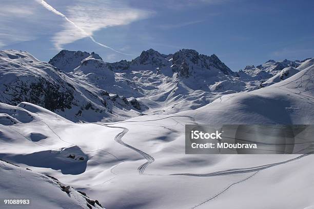 The Alps Stock Photo - Download Image Now - Les Menuires, Back Country Skiing, Cold Temperature