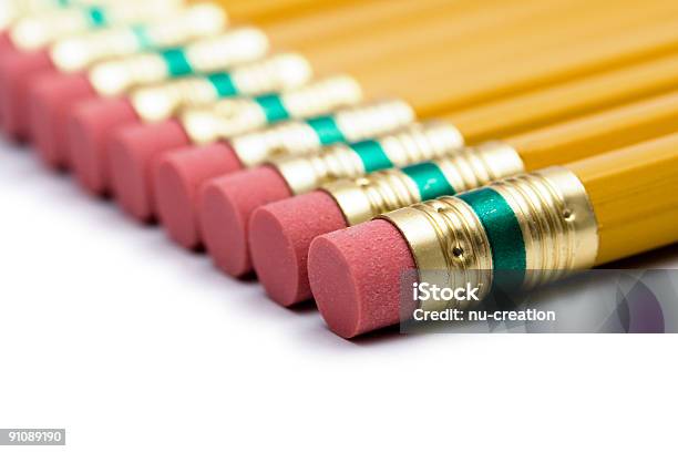 Group Of Pencils Stock Photo - Download Image Now - Above, Color Image, Elementary Age