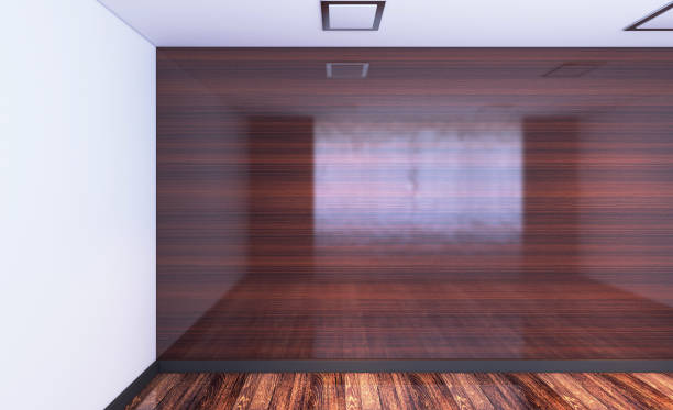 istock Modern Empty  office Cabinet. Meeting room. 3D rendering. 910893070