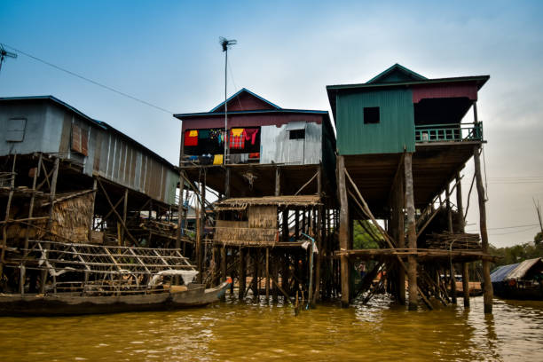 istock swimming village at tonle sap river, cambodia 910904768