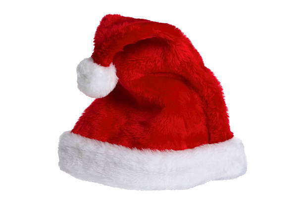 Santa Claus Hat (Isolated)  toque stock pictures, royalty-free photos & images