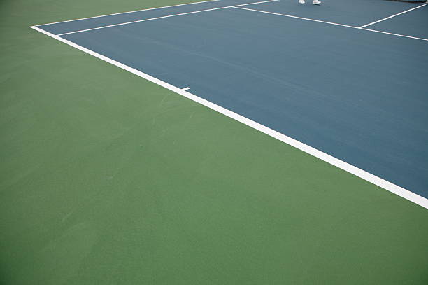 istock Tennis court lines 2 91092522