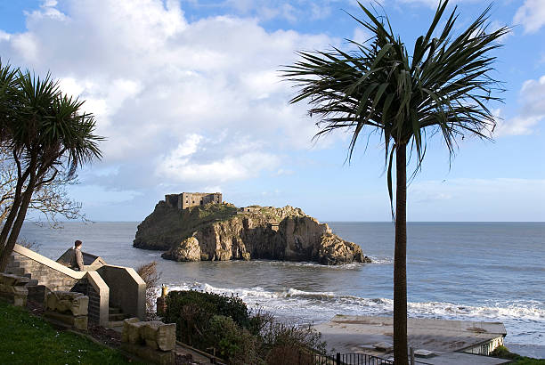 St Catherine’s Island Tenby South Wales. stock photo