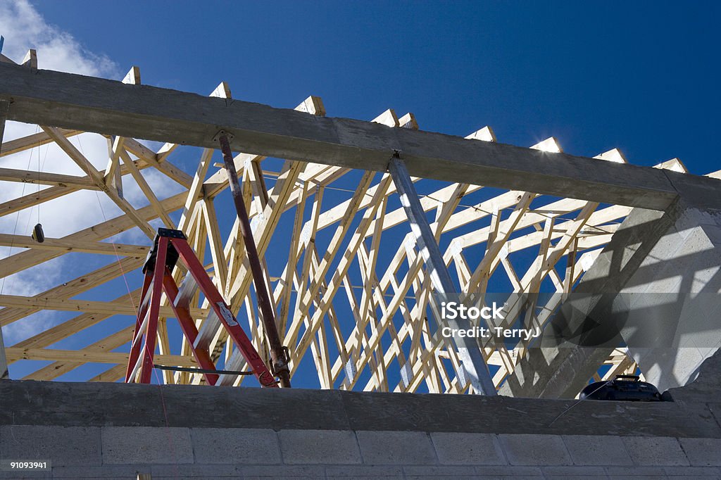 Cantiere di costruzione - Foto stock royalty-free di A forma di blocco