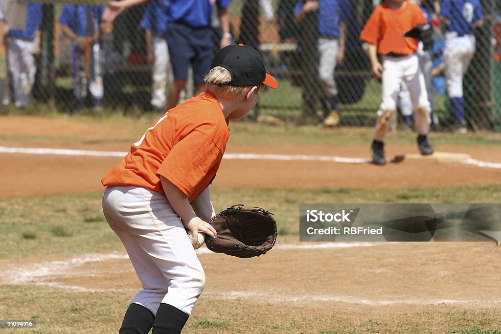 Joueur de Baseball - Photo de Adolescence libre de droits