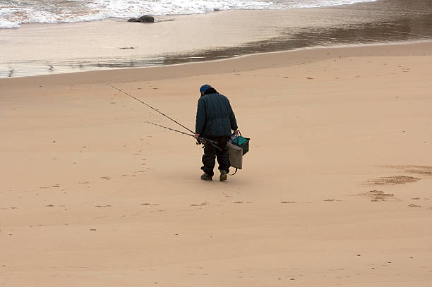istock Fishing - Another day at the office 91095361