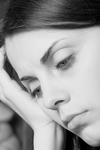 istock Young girl BW 91095746