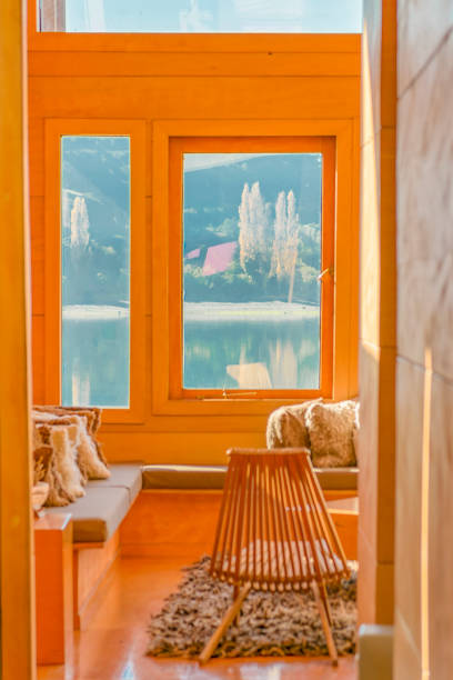 istock Elegant Palafito House with Lake View, Chiloe, Chile 910958304