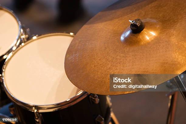 Drum Symbol Stock Photo - Download Image Now - Color Image, Drum - Percussion Instrument, Drumstick