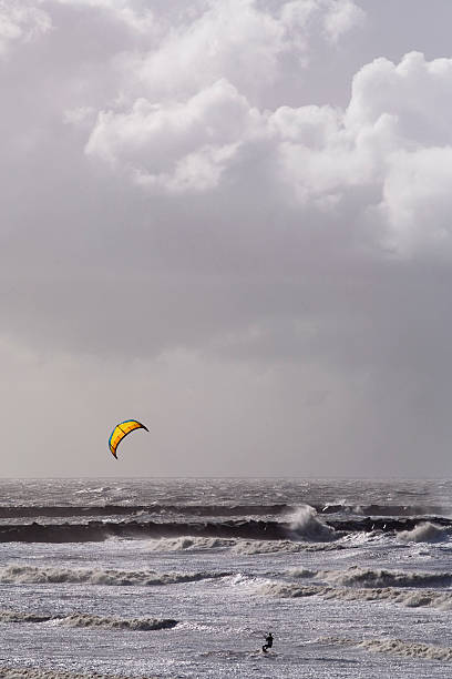 istock kite surfer on a stormy day 91096569