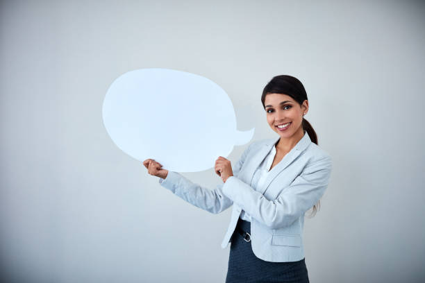 istock Let her put your message out there for you 910966312