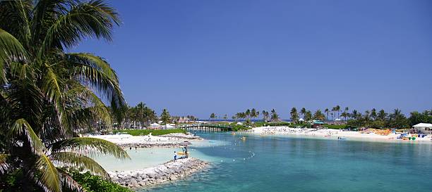 Laguna tropicale - foto stock