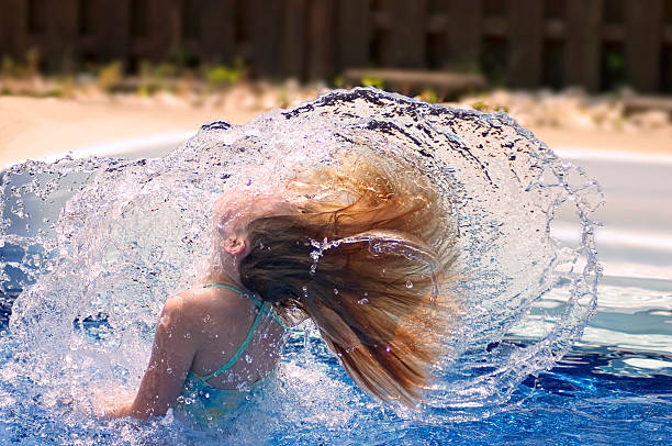 istock Girl in Pool 91098499