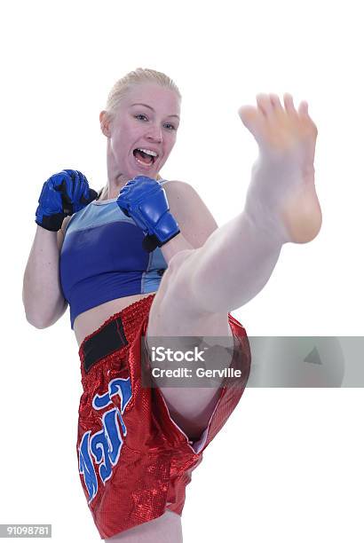 Kicking Maneuvers Stock Photo - Download Image Now - Adult, Color Image, Fighting