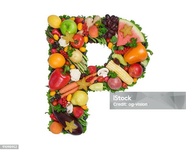 Alfabet Zdrowiap - zdjęcia stockowe i więcej obrazów Alfabet - Alfabet, Zdrowa żywność, Arbuz