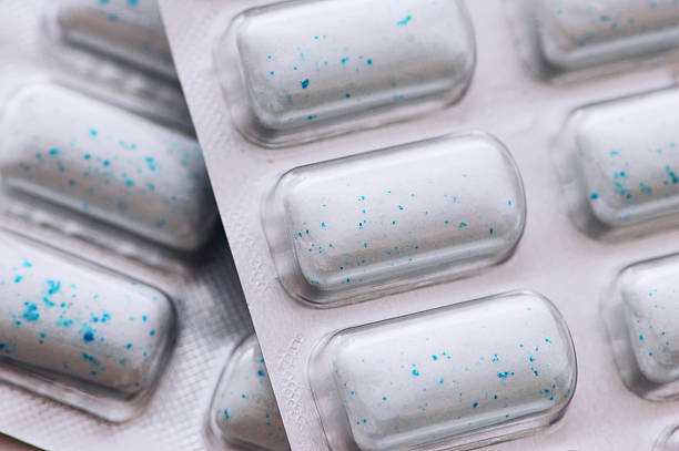 istock Close up of pills in the container 91098953