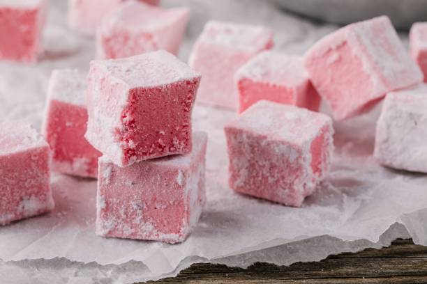 istock Homemade strawberry marshmallows 910990908