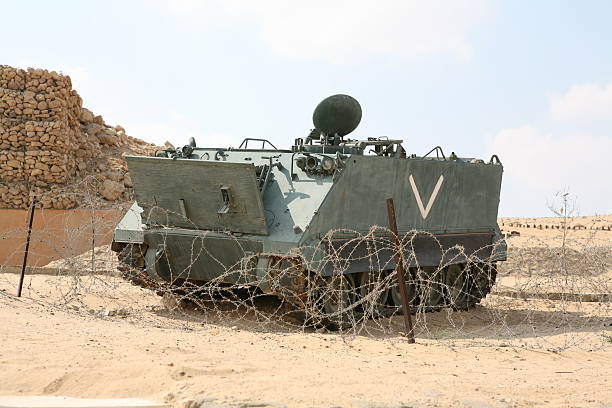 istock Army people carrier vehicle 91099337