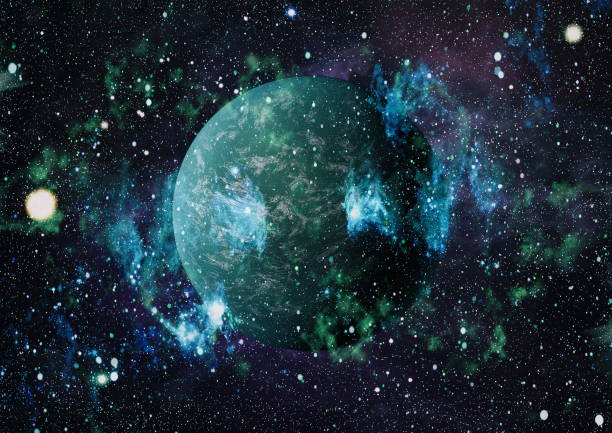istock planets, stars and galaxies in outer space showing the beauty of space exploration. Elements furnished by NASA 910994310