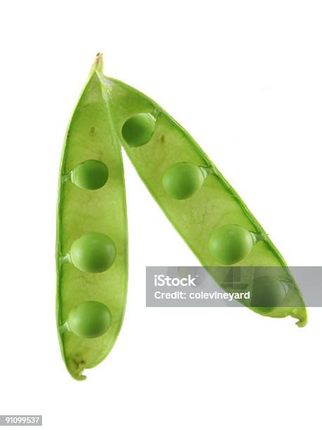 Sweet Peas Stock Photo - Download Image Now - Like Two Peas In A Pod, Color Image, Cut Out