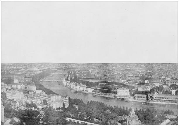 istock Antique photograph of World's famous sites: Paris 910998496