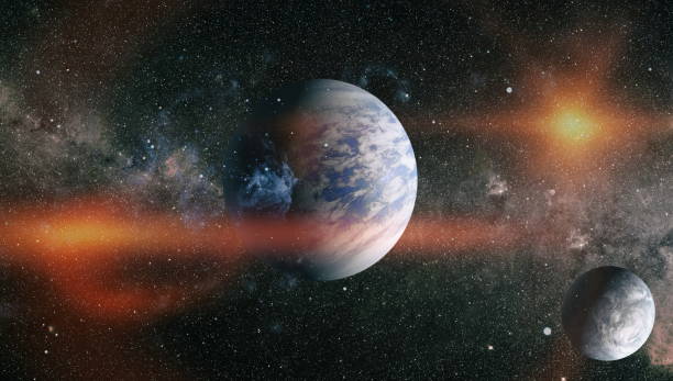 istock planets, stars and galaxies in outer space showing the beauty of space exploration. Elements furnished by NASA 911003290
