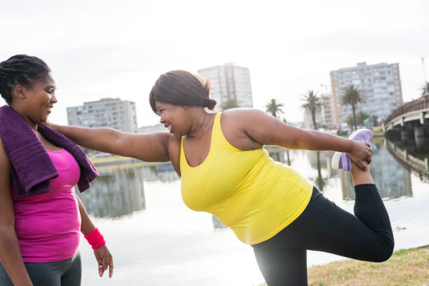 istock Woman stretching outdoors 911007358