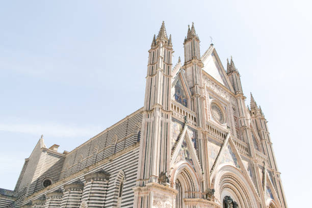 Dreamy scenes of the Pozzo di San Patrizio (Orvieto Cathedral) in Orvieto, Italy in the Spring of 2017.