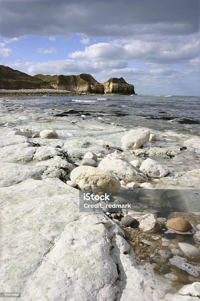Limestone coast de puro branco - Foto de stock de Areia royalty-free