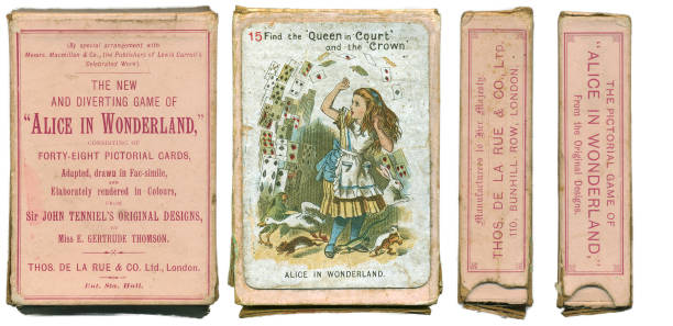 Alice In Wonderland playing cards 1898