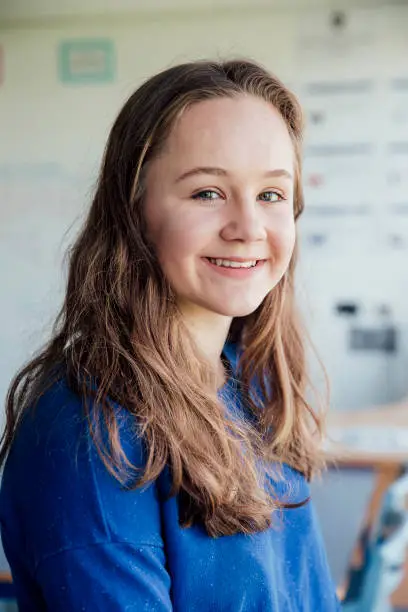 Photo of Headshot of Teenage Girl