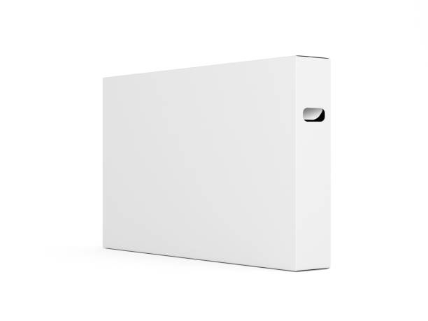 istock Large White Box Mockup for tv 911030040