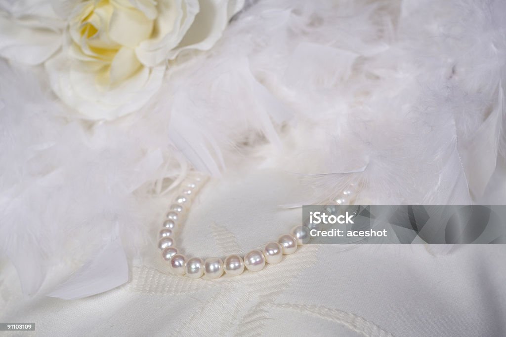 Klassische Hochzeit Perlen - Lizenzfrei Accessoires Stock-Foto