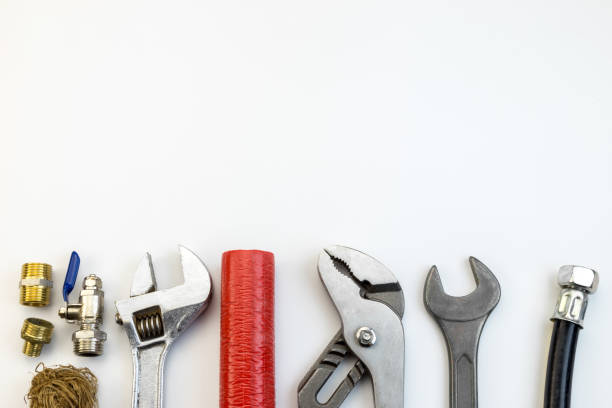 istock plumbing tools and equipment top view 911046000