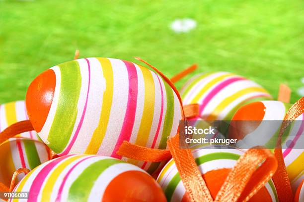 Colorful Easter Eggs Stock Photo - Download Image Now - Animal Egg, Backgrounds, Celebration
