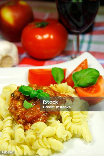 Pasta Stock Photo - Download Image Now - Bolognese Sauce, Color Image, Cooking