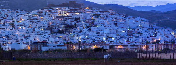istock Panorama of Salobrena at evening 911061100