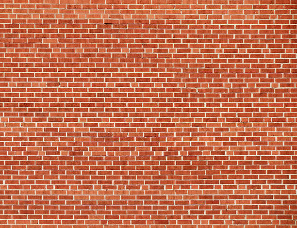 istock Wall of bricks in various shades of red 91106442