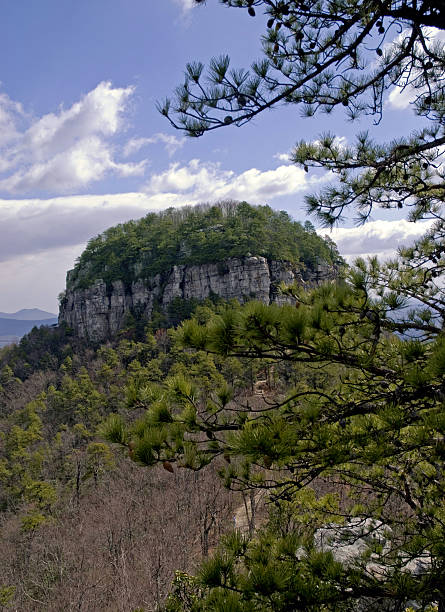istock Pilot Mountain in North Carolina 91107026